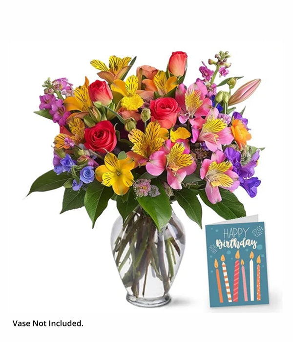 Choix du fleuriste d'anniversaire II