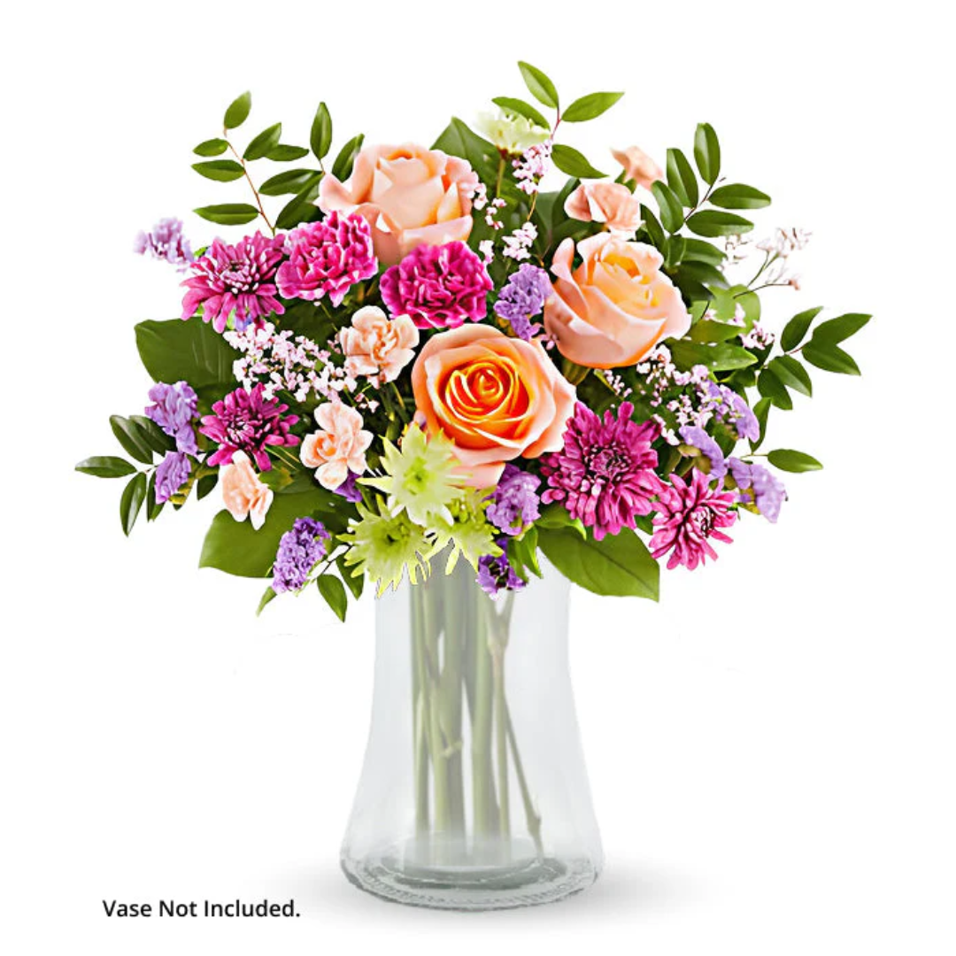 Bouquet de fleurs vives