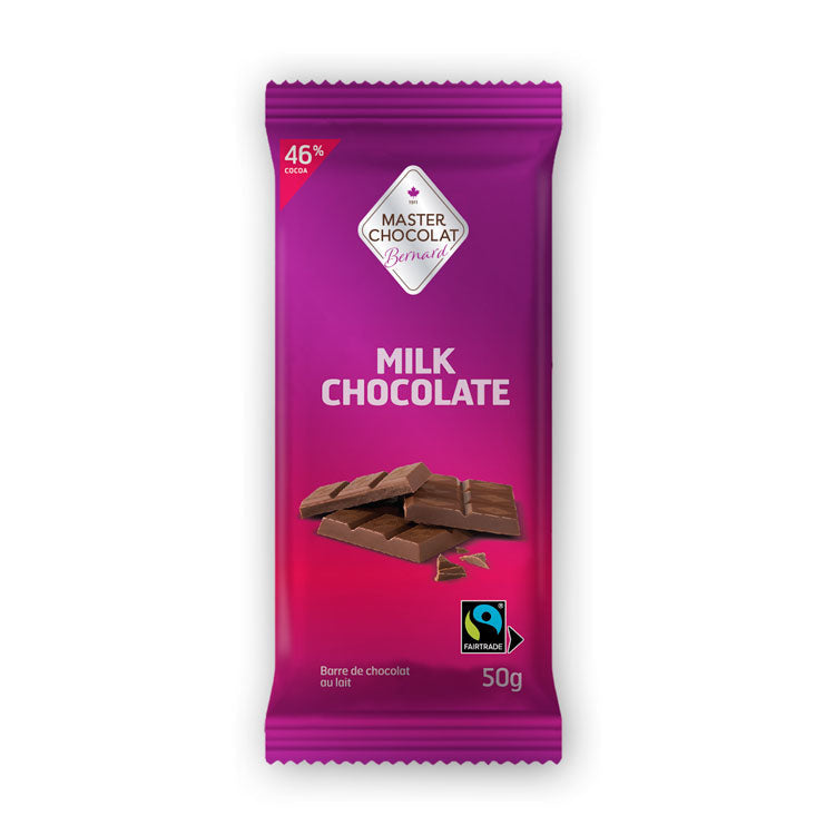 Tablette de chocolat au lait 50g