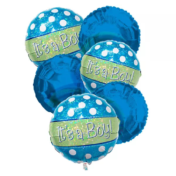 "It's a Boy" Balloon Bouquet (6)
