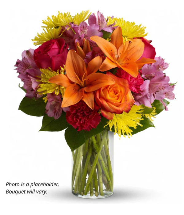 Arrangement de vase III au choix du fleuriste pour la fête des mères