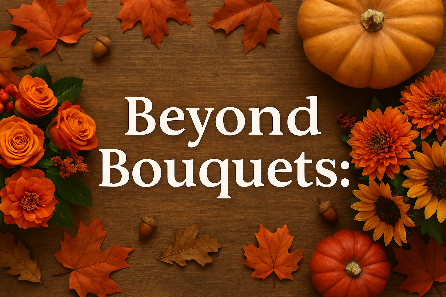 Beyond Bouquets: Fall Flowers, Baskets, and Seasonal Gifts in Dieppe