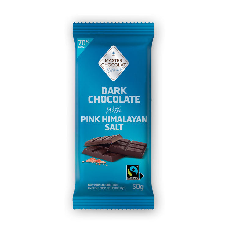 Tablette de chocolat noir au sel 50g