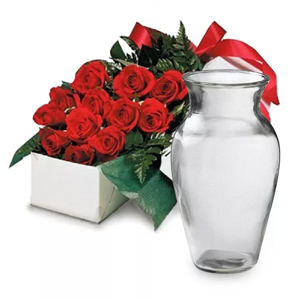 Coffret cadeau de luxe et vase