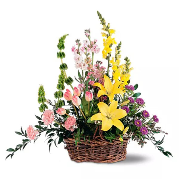 Springtime-flower-Basket